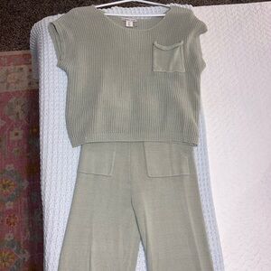 Sincerely Jules Light Green Knit Top